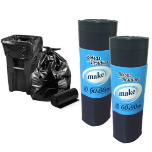 MAKE BOLSA RESIDUO E/ROLLO 60x90 x 10u